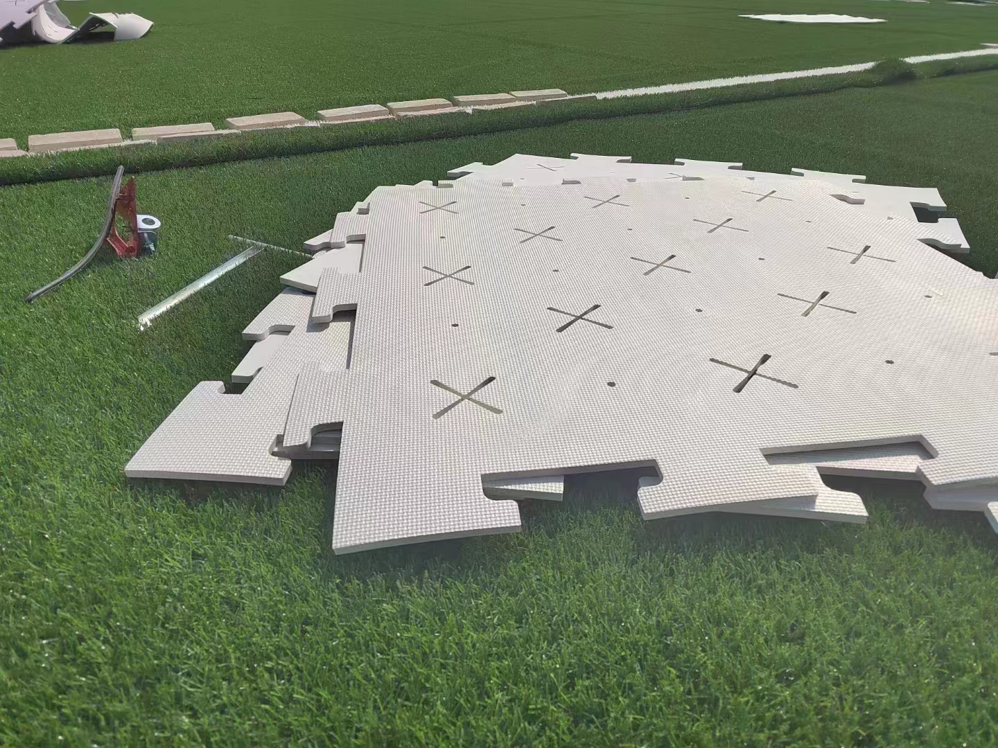 Novo tipo de almofada de choque